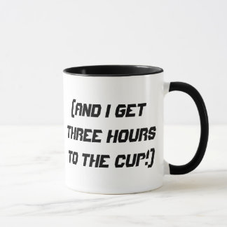 Caneca Combustível da cafeína!