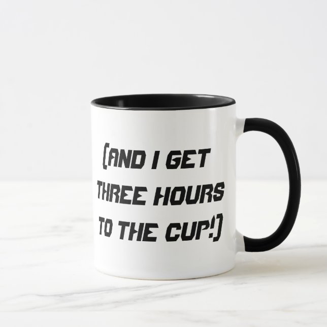 Caneca Combustível da cafeína! (Direita)