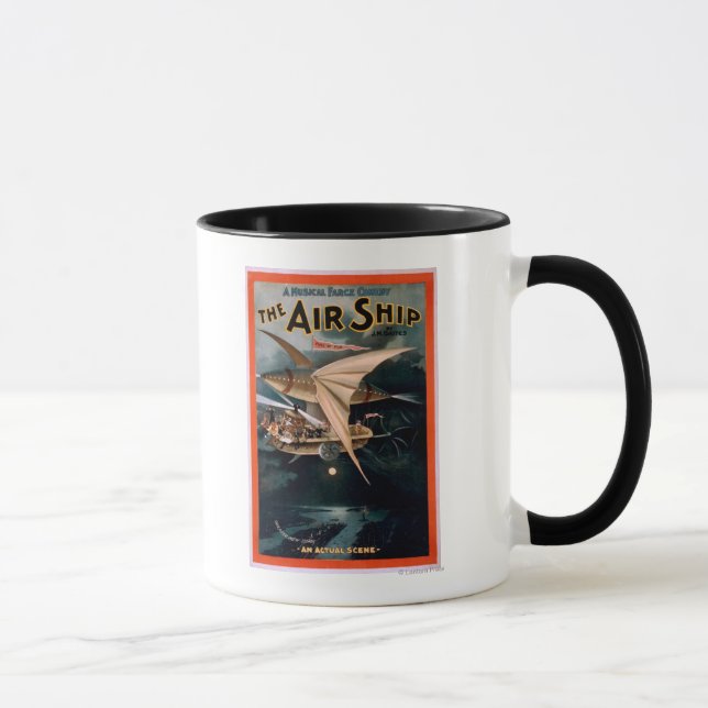 Caneca Comédia De Farsa Musical, O Teatro De Navios Aéreo (Direita)