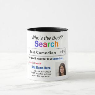 Caneca Comediante - Melhor Busca Personalizada Engraçado