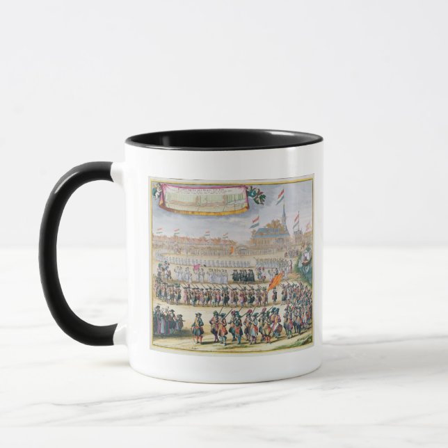 Caneca Comemoração da paz de Rijswijk, 1697 (Esquerda)