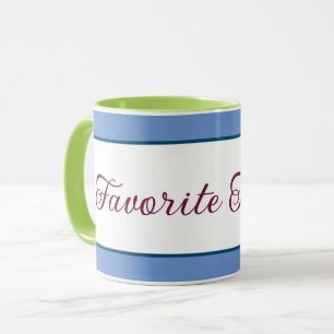 Caneca Comemorações diárias de professores favoritos