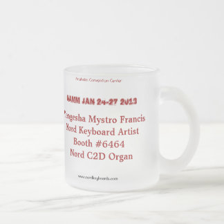 Caneca comemorativa de Mystro Namm 2013