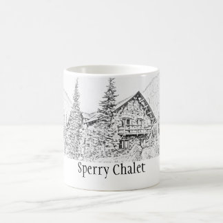 Caneca comemorativa do chalé de Sperry