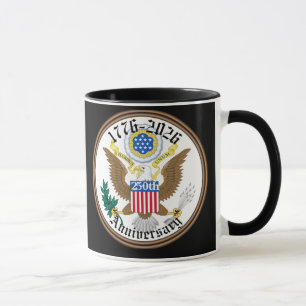 Caneca Comemore 250 Anos de Liberdade 