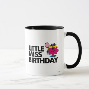 Caneca Comemore a senhorita pequena Aniversário