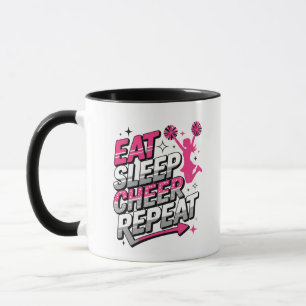 Caneca Comer Dormir Alegrar Repetir – Espírito de Equipe
