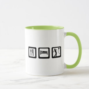 Caneca Comer Dormir Golfe