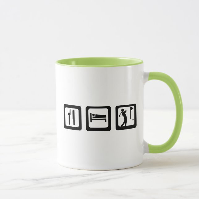 Caneca Comer Dormir Golfe (Direita)