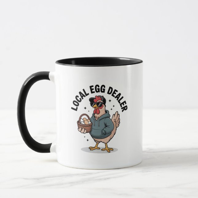 Caneca Comerciante Local de Ovos (Esquerda)