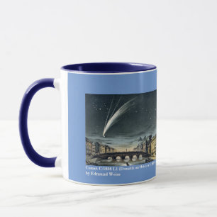 Caneca Comet C/1858 L1 (Donati) em 5 de outubro de 1858