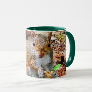 Caneca Comida de Comida de Esquilo