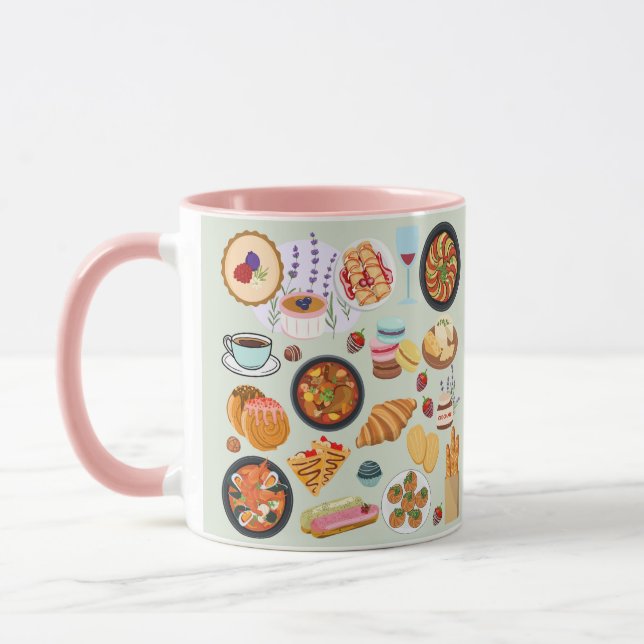 Caneca Comida francesa (Esquerda)