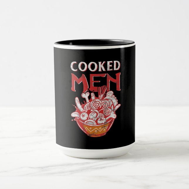 Caneca Comida Japonesa Ramen Pun Humor Cozido Gift (Centro)