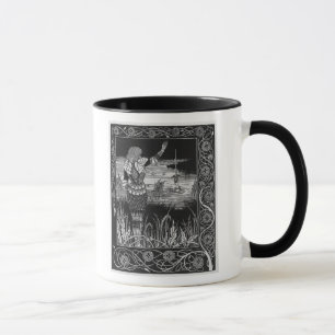 Caneca Como a espada Excalibur do senhor Bedivere