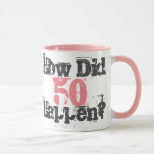Caneca  Como Aconteceu 50? - Mug De Café De Duas Tonelad