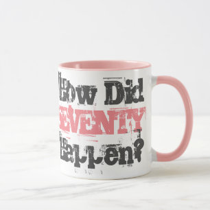 Caneca Como Aconteceu O Setenta? - Mug De Café De Duas T