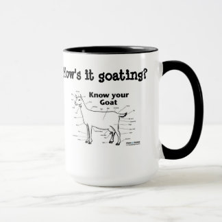 Caneca Como é Goating?