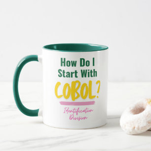 Caneca Como Iniciar Códigos de Programação Cobol