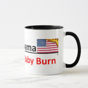 Caneca Como Nero, Obama é tocar violino/que golfing