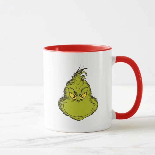 Caneca Como o Grinch Roubou o Natal Clássico Grinch (Direita)