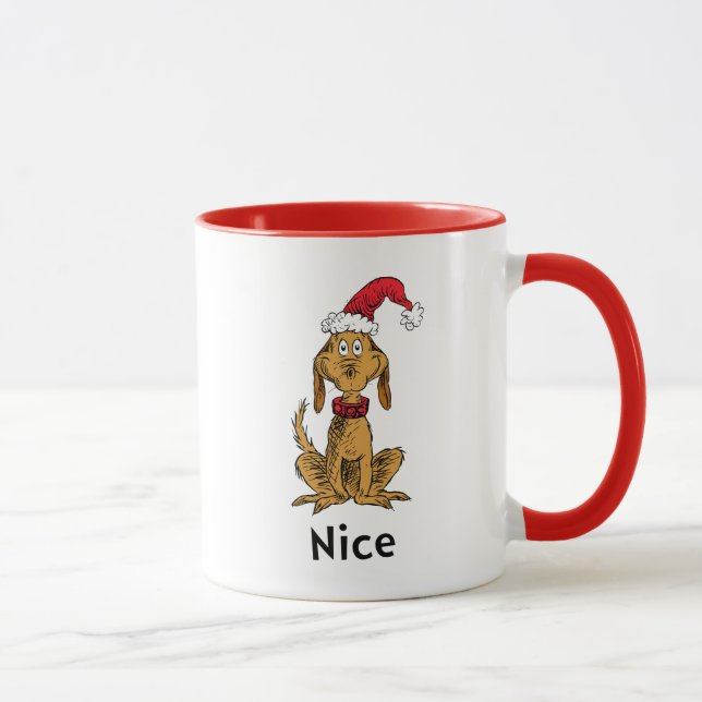 Caneca Como o Grinch Roubou o Natal | Max é Legal (Direita)