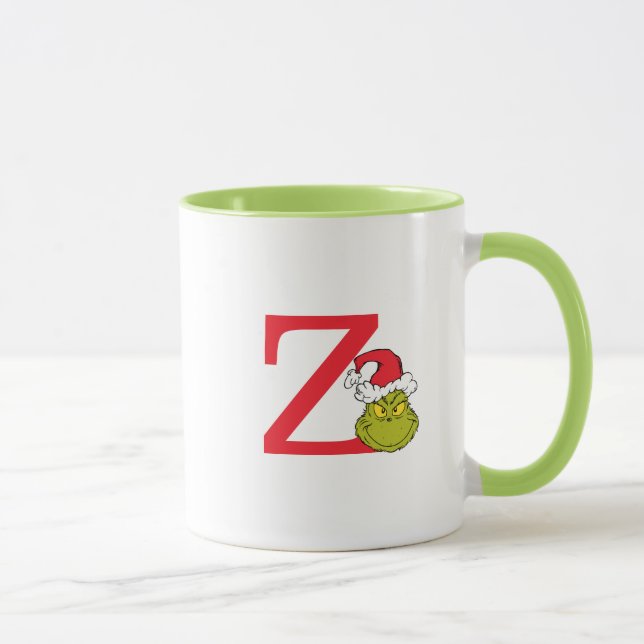 Caneca Como o Grinch Roubou o Natal | Monogram Z (Direita)