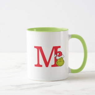 Caneca Como o Grinch Roubou o Natal Monograma M