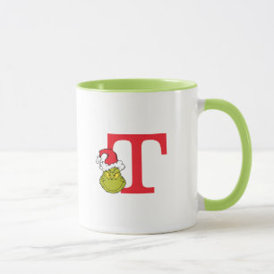 Caneca Como o Grinch Roubou o Natal   Monograma T