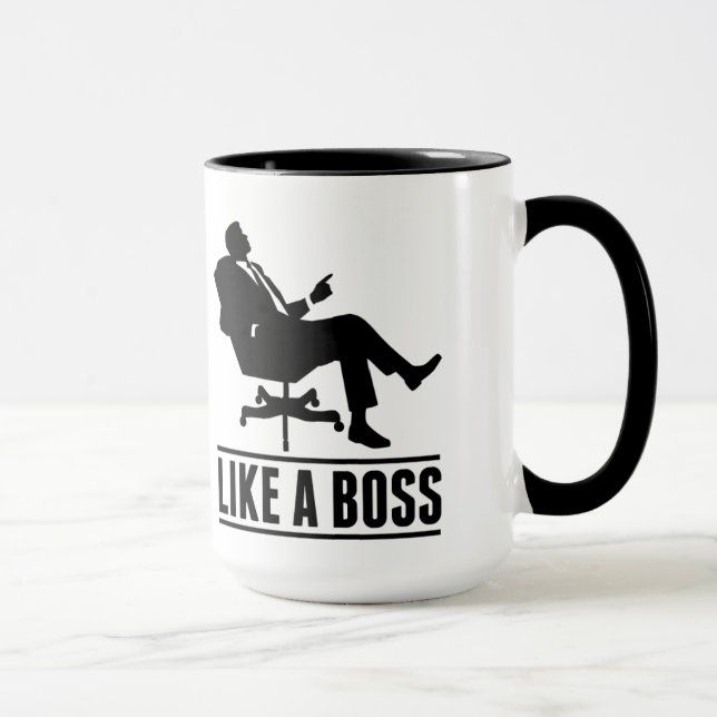 Caneca Como um chefe (Direita)