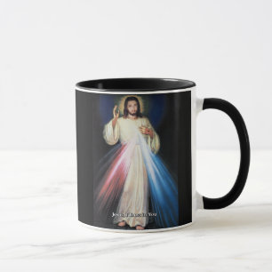 CANECA COMPAIXÃO DIVINO JESUS EU CONFIO EM VOCÊ A