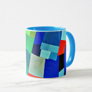 Caneca Composição, abstrato de Otto Freundlich