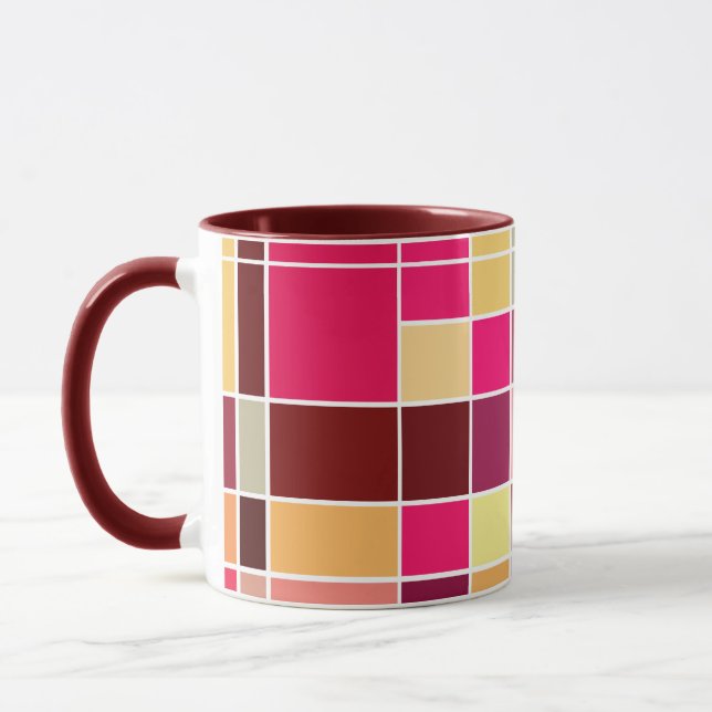 Caneca Composição de cores v2 (Esquerda)