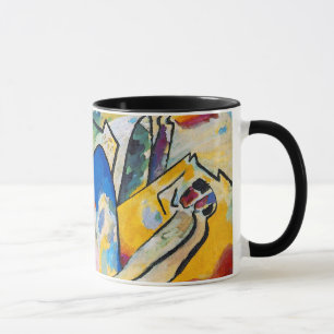 Caneca Composição Quatro de Wassily Kandinsky - Arte Abst