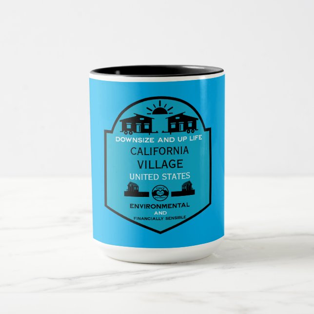 Caneca Comunidades de Casa Pequena Editáveis (Centro)