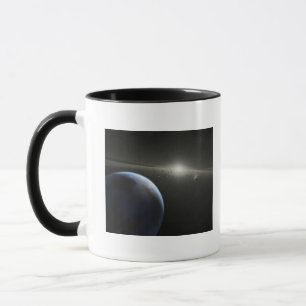 Caneca Conceito do artista de cinta astroide Fotografia