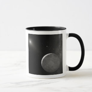 Caneca Conceito do artista de objeto Kuiper Belt