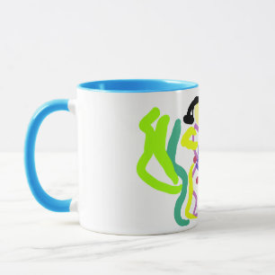 Caneca Concha e estrela-do-mar