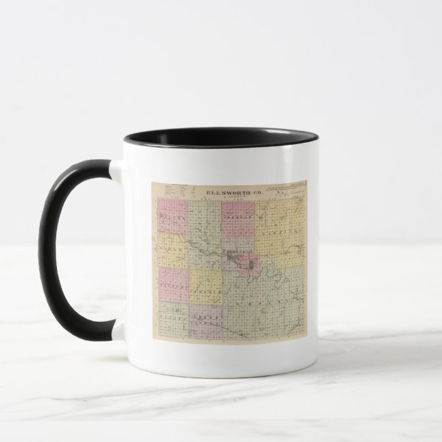 Caneca Condado de Ellsworth (Esquerda)