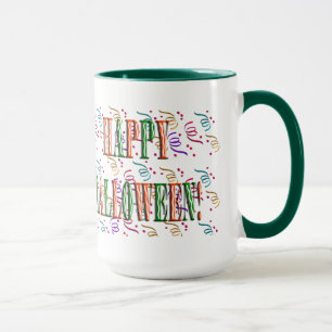 Caneca Confetti & Halloween - Texto