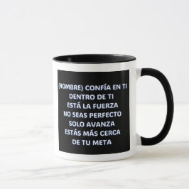 CANECA CONFIA EN TI REGALO PERSONALIZADO PARA (NOMBRE)