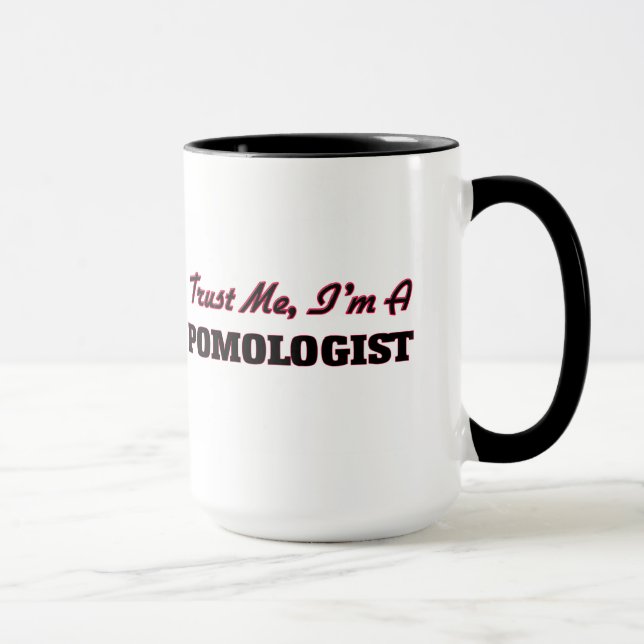 Caneca Confie que eu mim é um Pomologist (Direita)