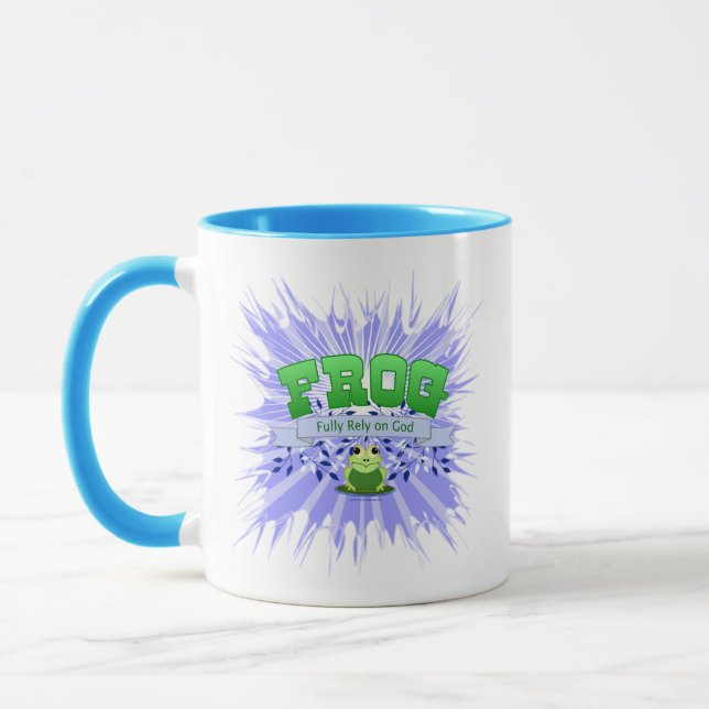 Caneca Confie Totalmente em Deus (Esquerda)