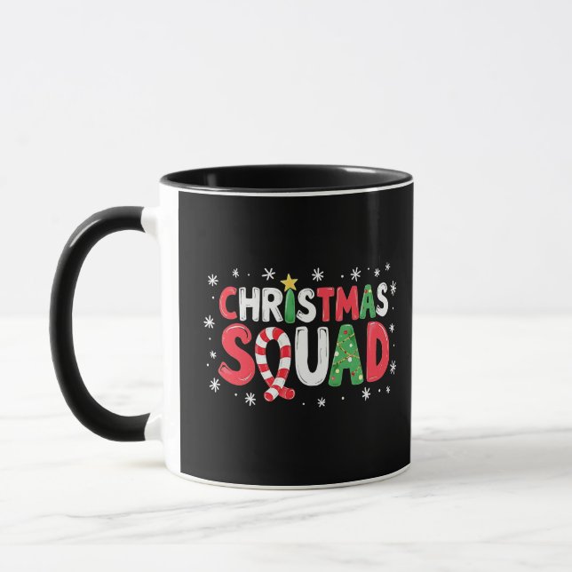 Caneca Confronto Familiar de Natal (Esquerda)