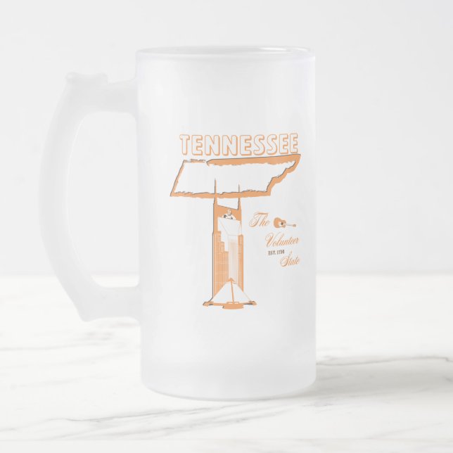 Caneca congelada Tennessee (Esquerda)