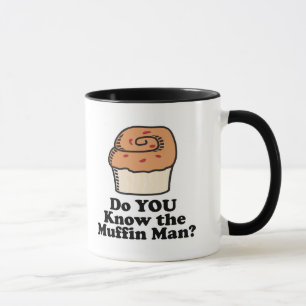 Caneca conheça o homem do muffin