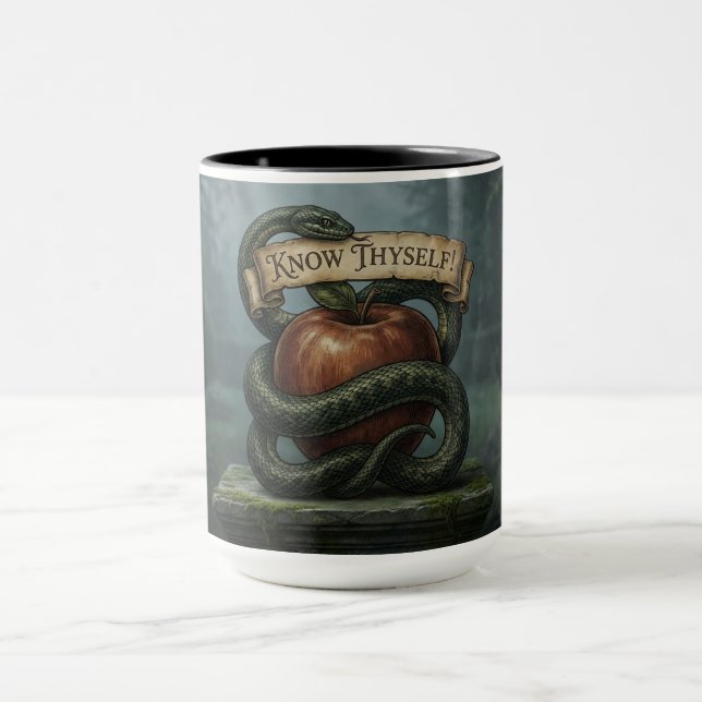 Caneca Conhece-te a Ti Mesmo (Centro)