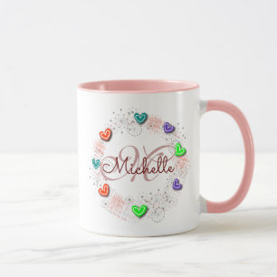 Caneca conhecida personalizada do monograma