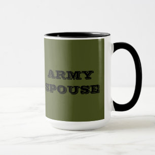 Caneca Cônjuge do Exército de Mug