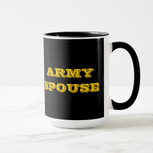 Caneca Cônjuge do Exército de Mug